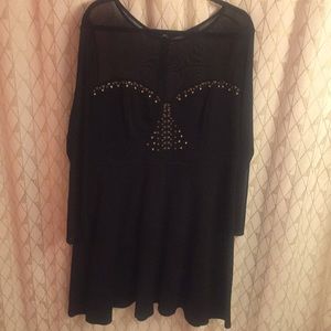 Torrid Black Swing Dress
